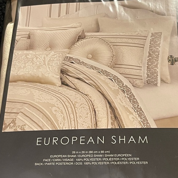 NWT - Elegant J. Queen New York, Somerset, European Sham - Picture 5 of 6